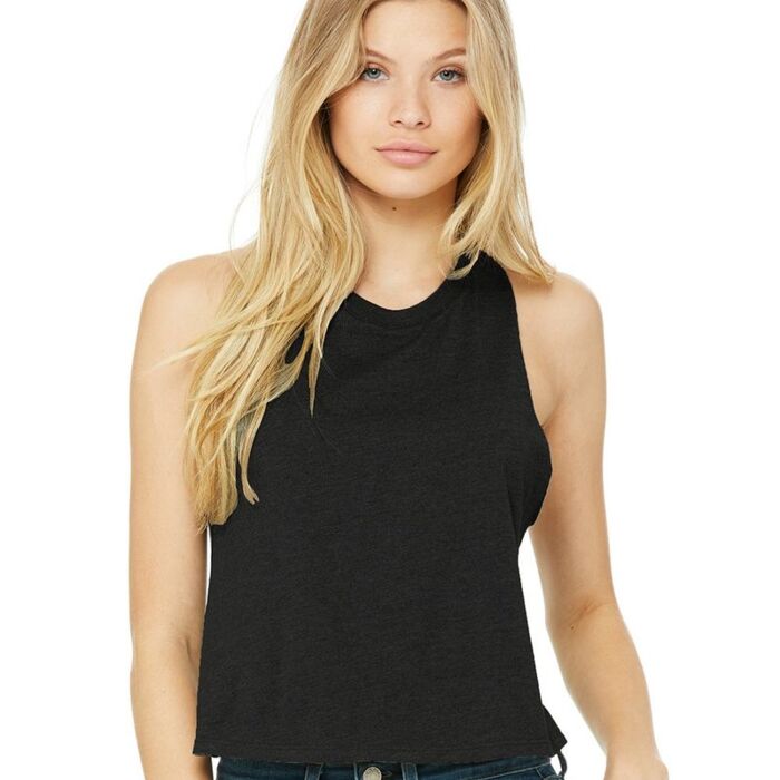 Women's Racerback Crop Tank Thumbnail